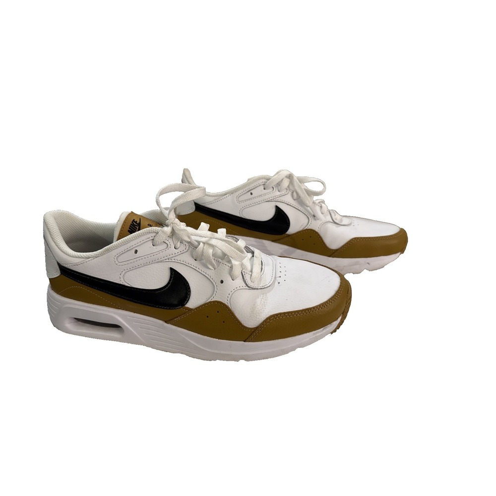 Nike Air Max SC Leather Running  Training Shoes Sneakers Men Sz 9.5 (DH9636-100)